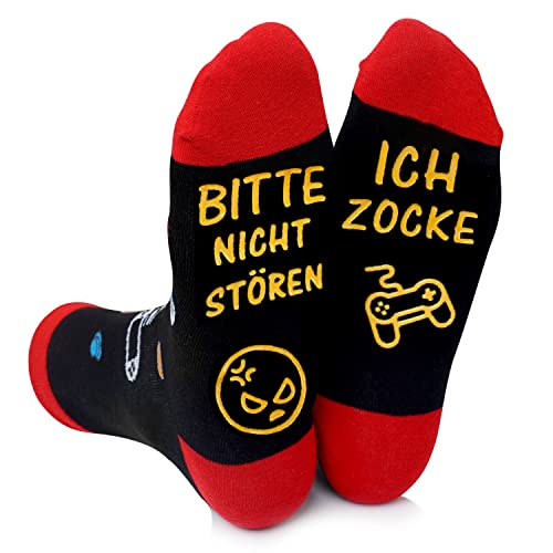 Lustige Socken, Gaming Socken Mit Spruch