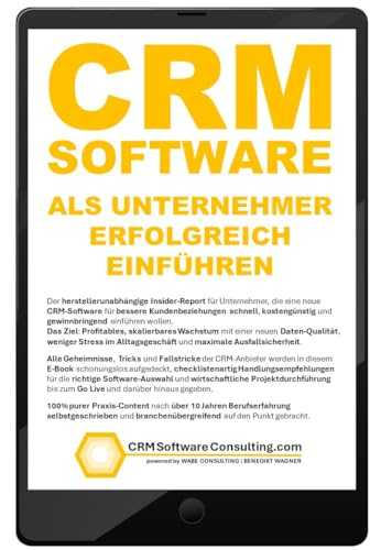 CRM-Software als Unternehmer erfolgreich einführen